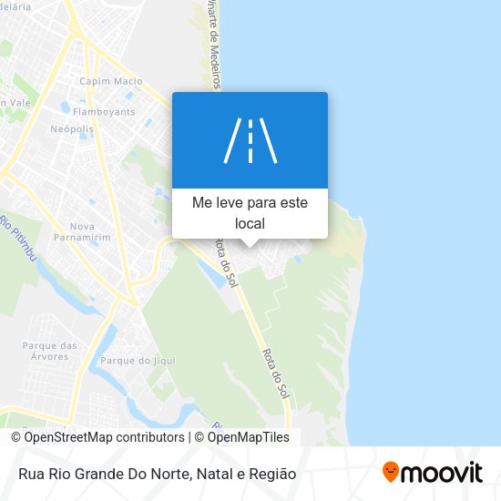 Rua Rio Grande Do Norte mapa