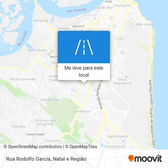 Rua Rodolfo Garcia mapa