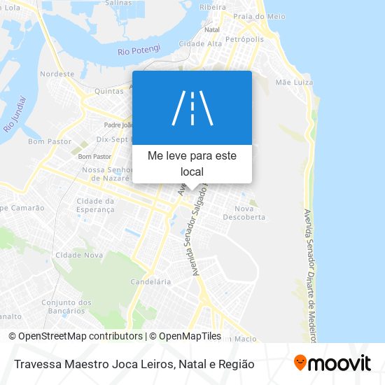 Travessa Maestro Joca Leiros mapa