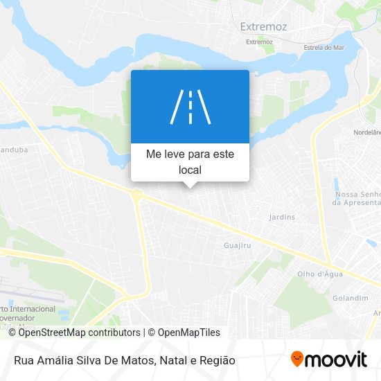 Rua Amália Silva De Matos mapa