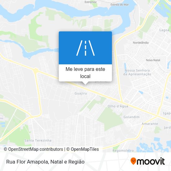 Rua Flor Amapola mapa