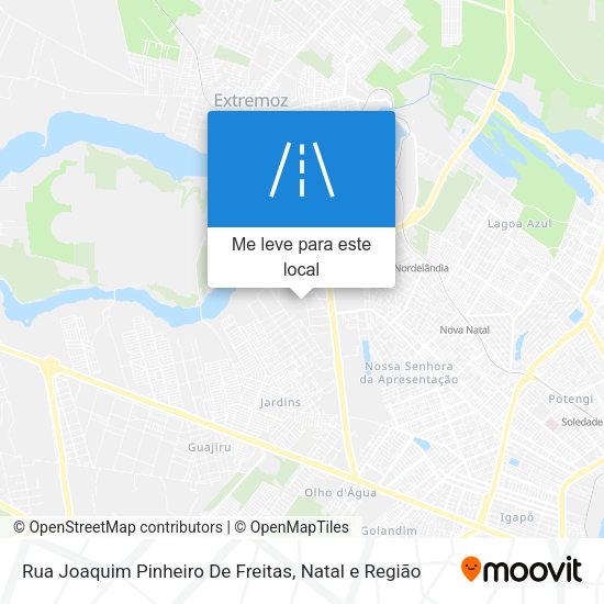 Rua Joaquim Pinheiro De Freitas mapa