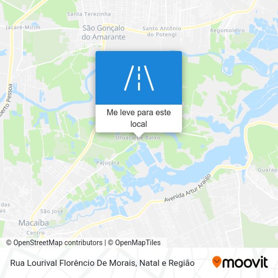 Rua Lourival Florêncio De Morais mapa