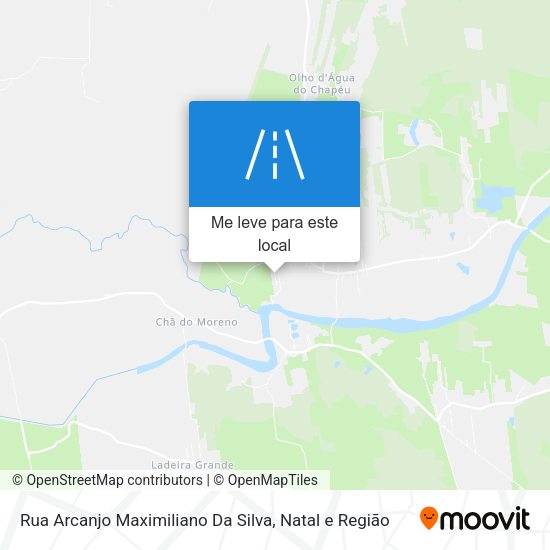 Rua Arcanjo Maximiliano Da Silva mapa