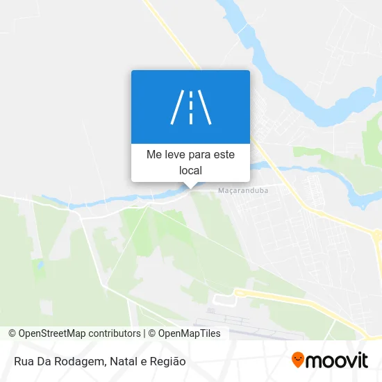 Rua Da Rodagem mapa