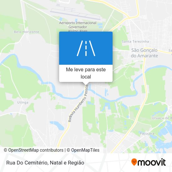 Rua Do Cemitério mapa