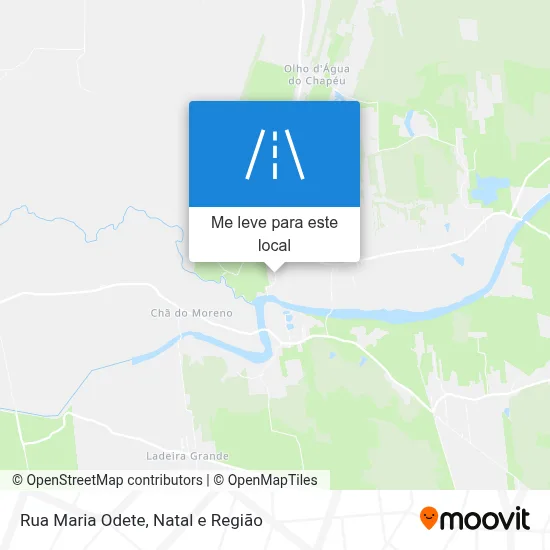 Rua Maria Odete mapa
