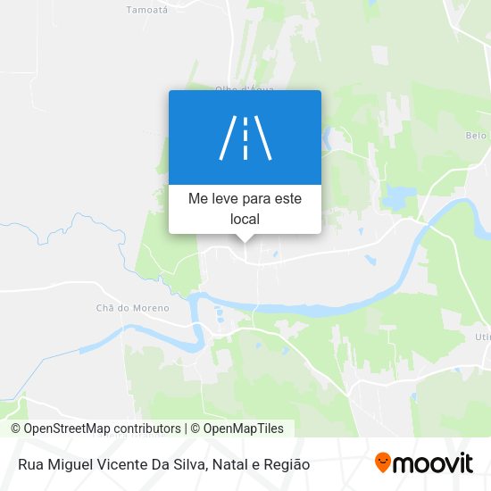 Rua Miguel Vicente Da Silva mapa
