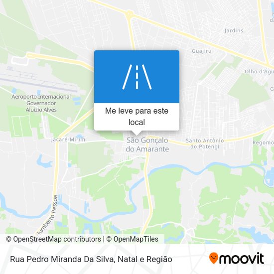 Rua Pedro Miranda Da Silva mapa