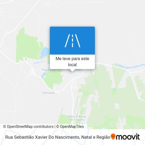 Rua Sebastião Xavier Do Nascimento mapa