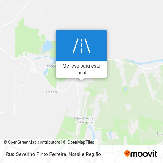 Rua Severino Pinto Ferreira mapa