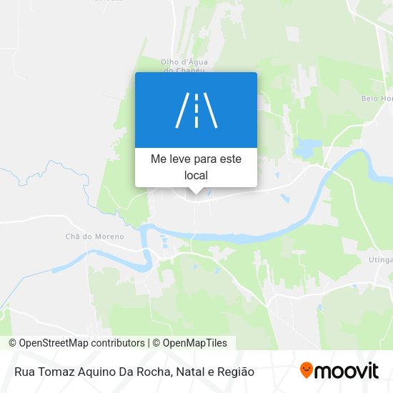 Rua Tomaz Aquino Da Rocha mapa