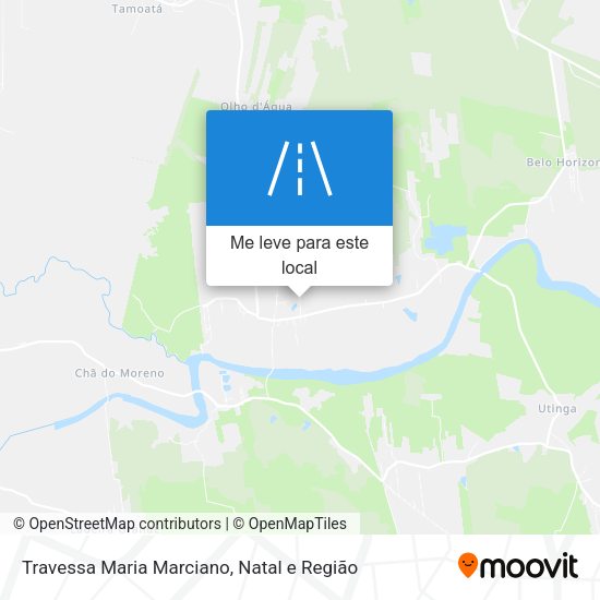 Travessa Maria Marciano mapa