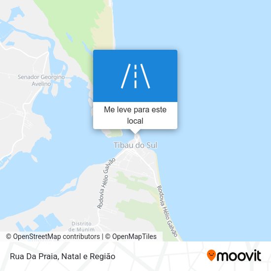 Rua Da Praia mapa