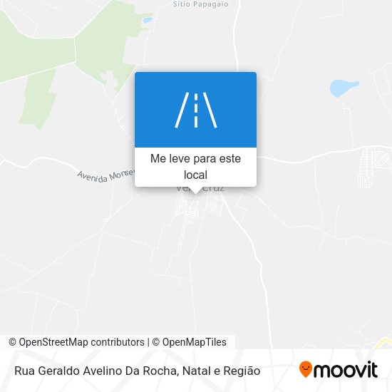 Rua Geraldo Avelino Da Rocha mapa