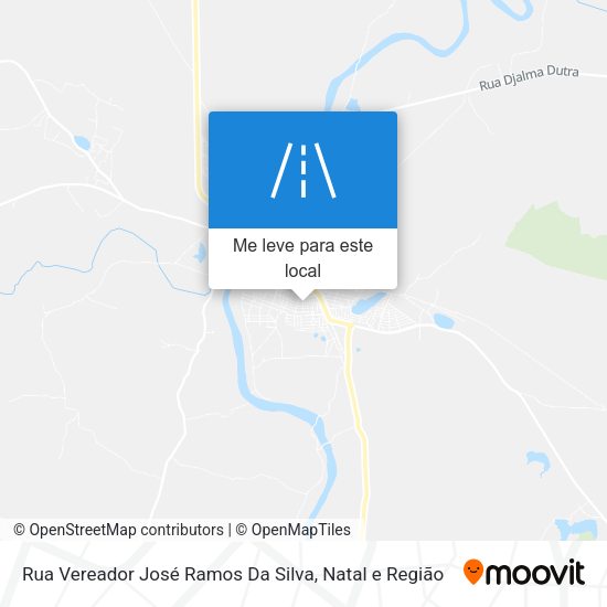 Rua Vereador José Ramos Da Silva mapa