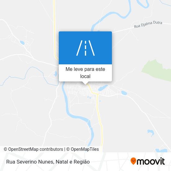Rua Severino Nunes mapa