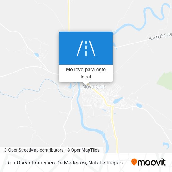 Rua Oscar Francisco De Medeiros mapa