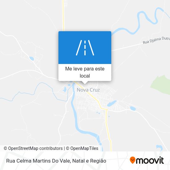 Rua Celma Martins Do Vale mapa