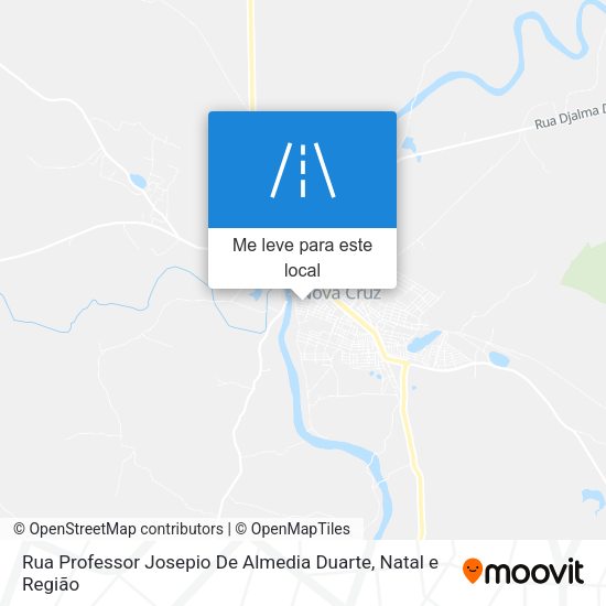 Rua Professor Josepio De Almedia Duarte mapa