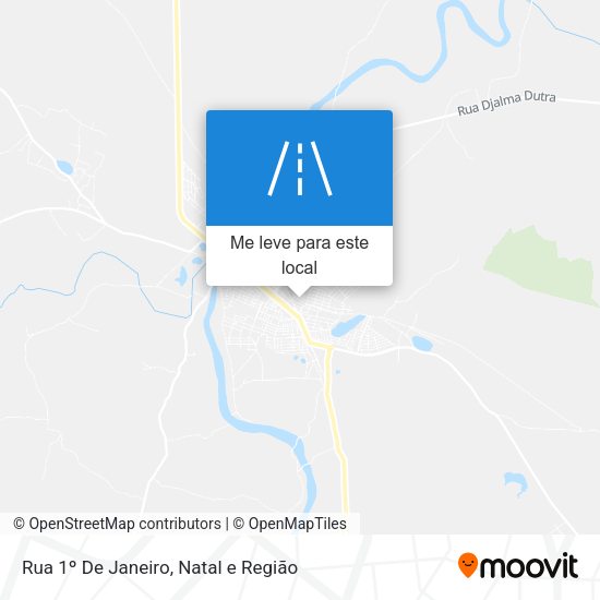 Rua 1º De Janeiro mapa