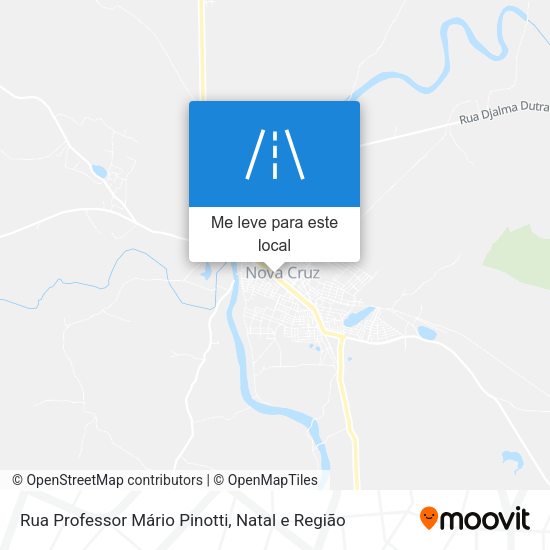 Rua Professor Mário Pinotti mapa