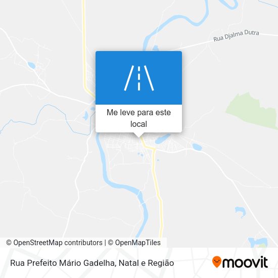 Rua Prefeito Mário Gadelha mapa