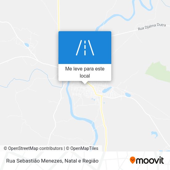 Rua Sebastião Menezes mapa