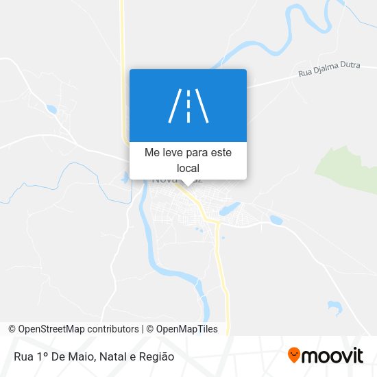 Rua 1º De Maio mapa