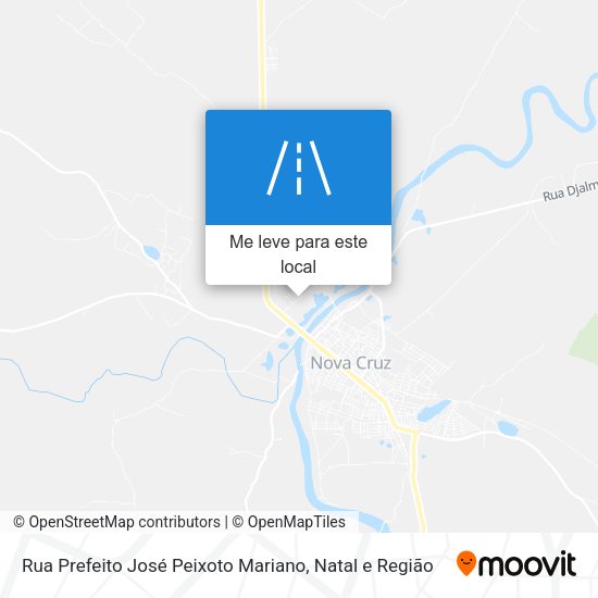 Rua Prefeito José Peixoto Mariano mapa