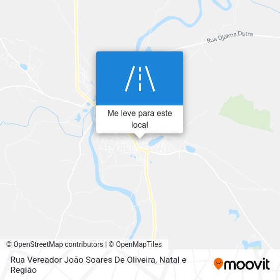 Rua Vereador João Soares De Oliveira mapa