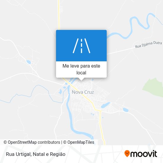 Rua Urtigal mapa