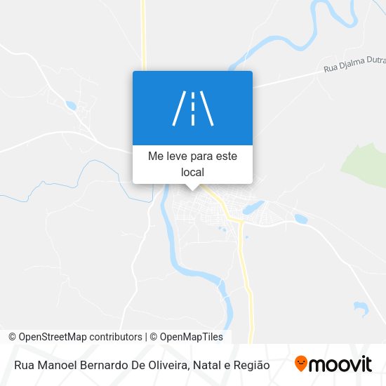 Rua Manoel Bernardo De Oliveira mapa
