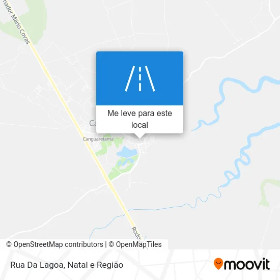 Rua Da Lagoa mapa