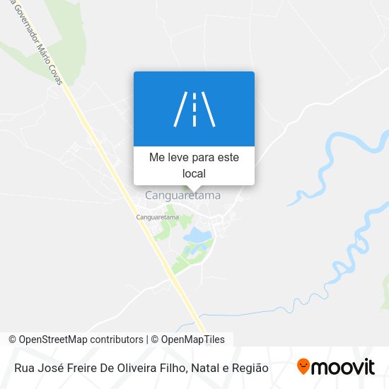 Rua José Freire De Oliveira Filho mapa