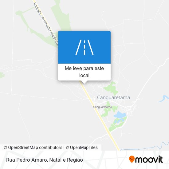 Rua Pedro Amaro mapa