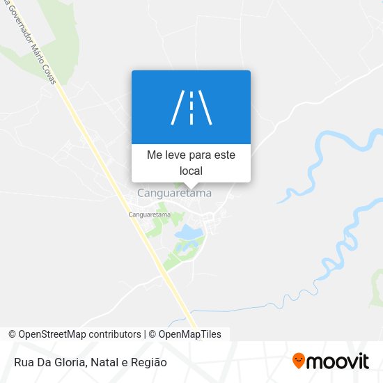 Rua Da Gloria mapa
