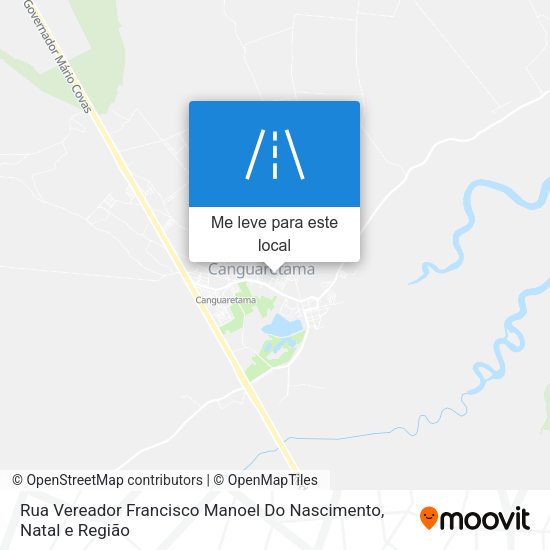 Rua Vereador Francisco Manoel Do Nascimento mapa