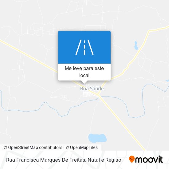 Rua Francisca Marques De Freitas mapa