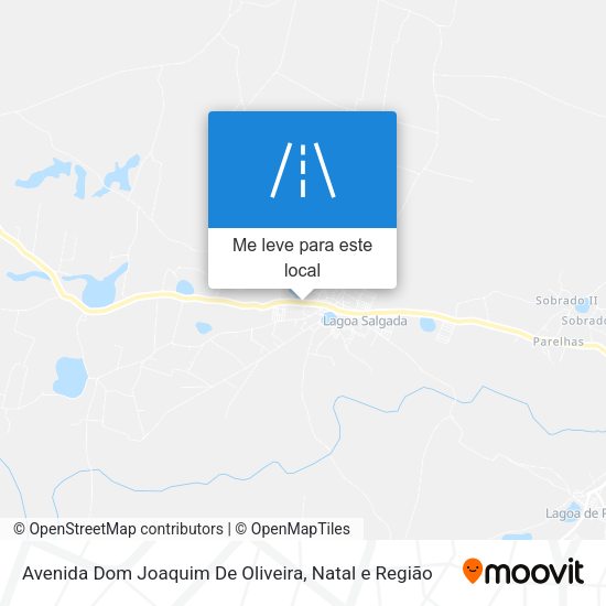 Avenida Dom Joaquim De Oliveira mapa