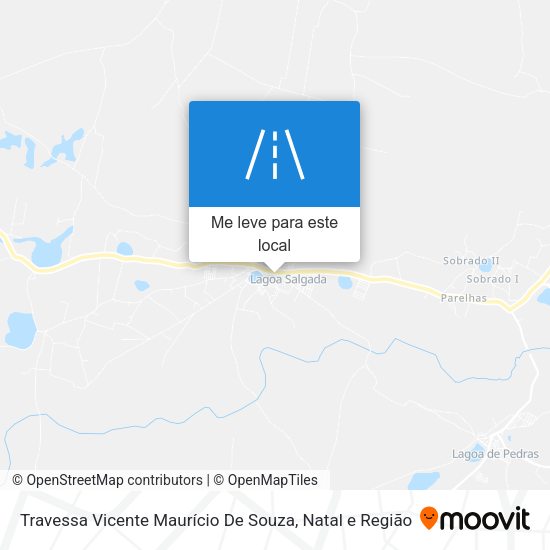 Travessa Vicente Maurício De Souza mapa