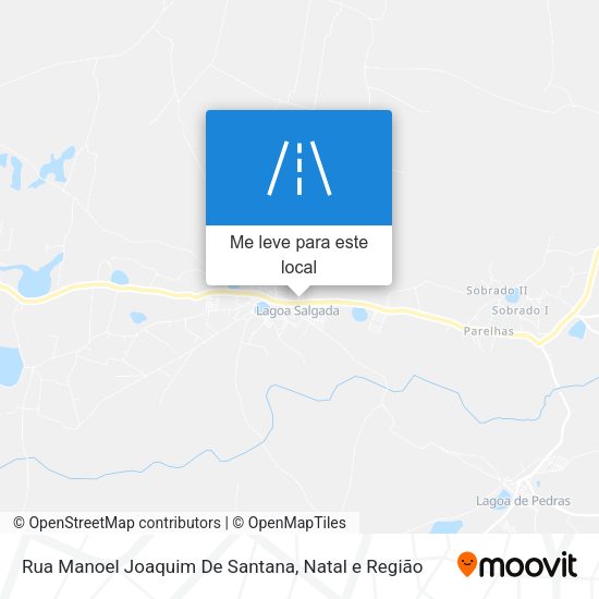 Rua Manoel Joaquim De Santana mapa
