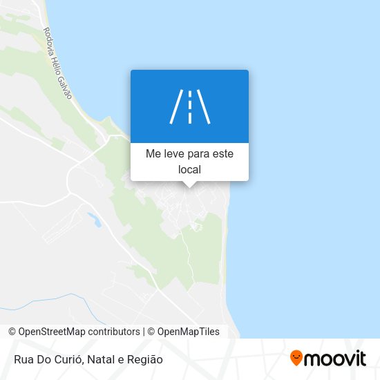Rua Do Curió mapa
