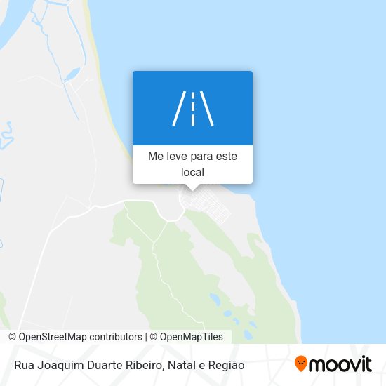 Rua Joaquim Duarte Ribeiro mapa