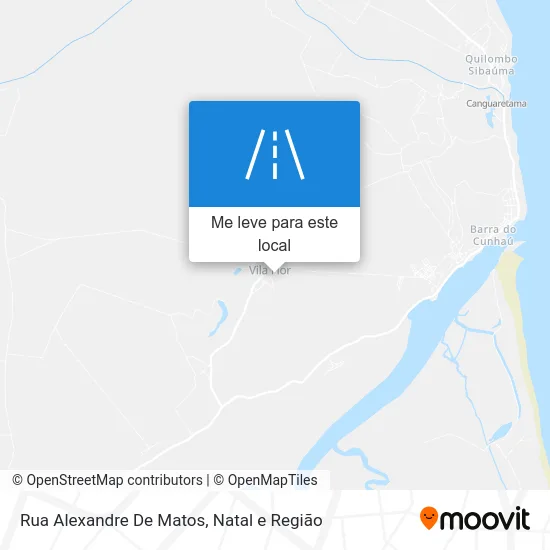 Rua Alexandre De Matos mapa