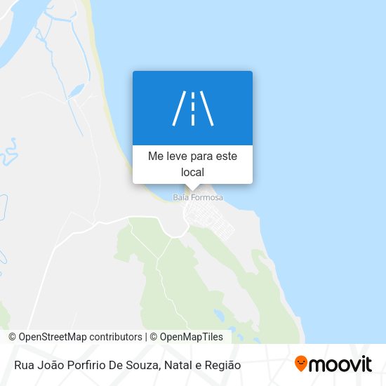 Rua João Porfirio De Souza mapa