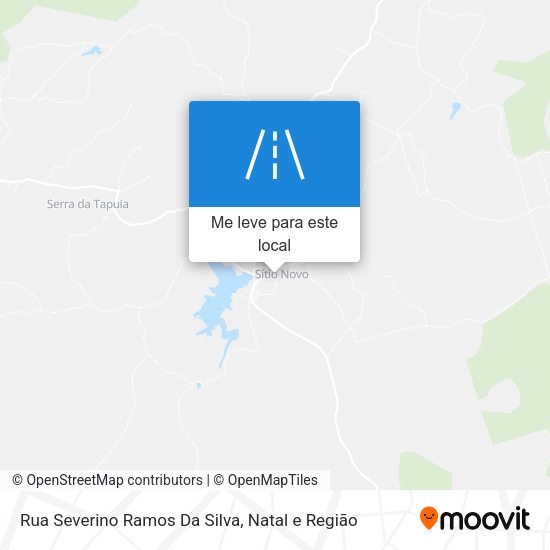 Rua Severino Ramos Da Silva mapa