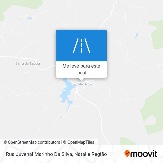 Rua Juvenal Marinho Da Silva mapa
