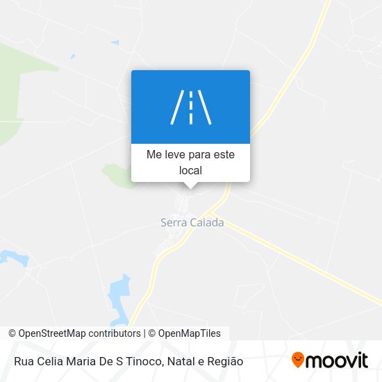 Rua Celia Maria De S Tinoco mapa