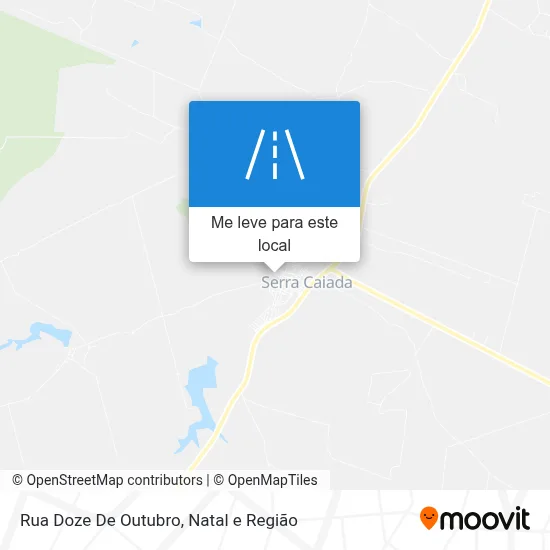Rua Doze De Outubro mapa
